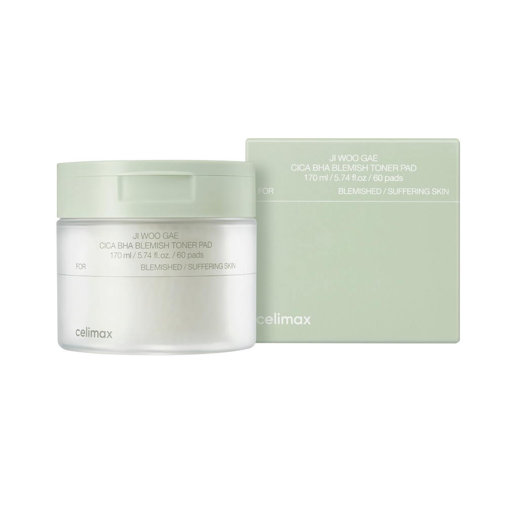 Ji Woo Gae Cica BHA Blemish Toner Pad