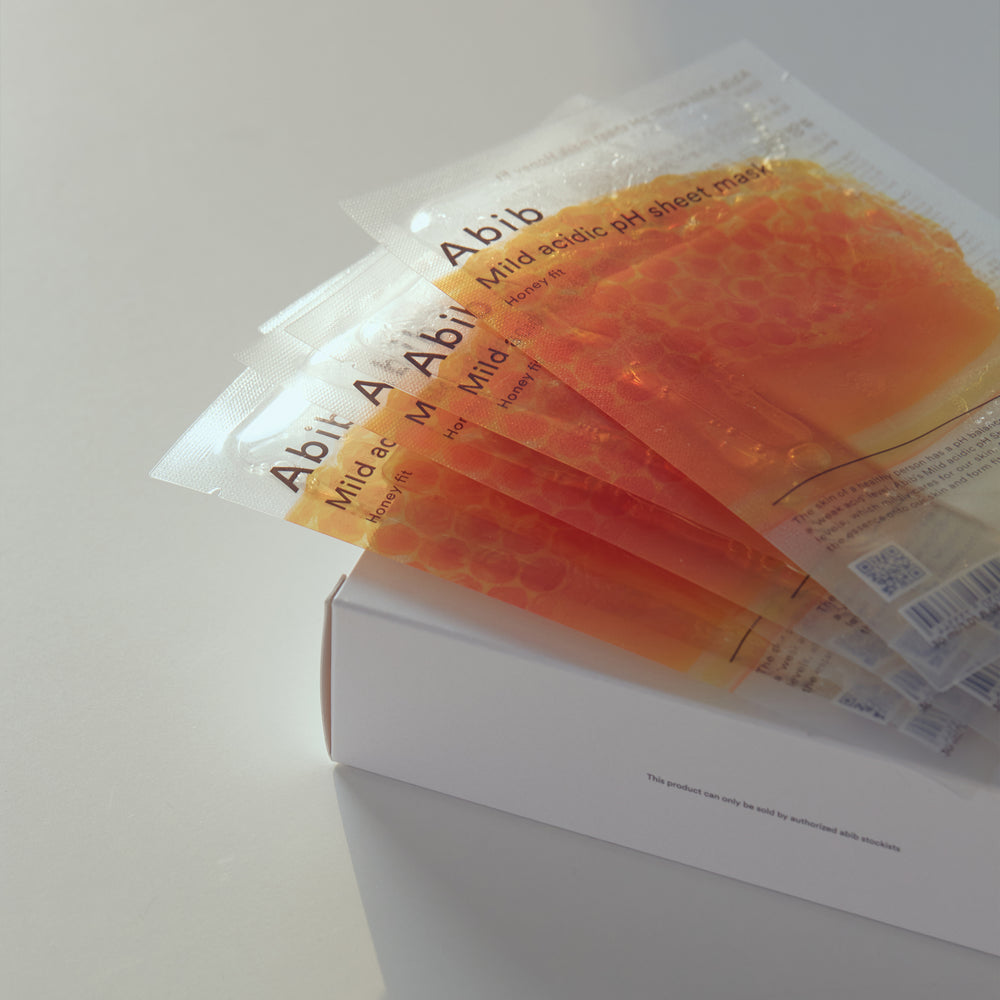 Mild Acidic pH Sheet Mask Honey Fit