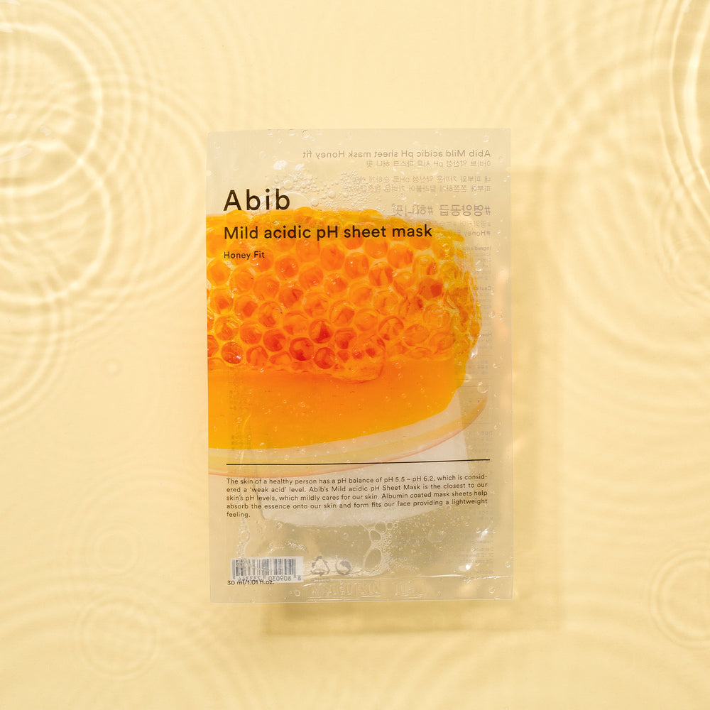 Mild Acidic pH Sheet Mask Honey Fit