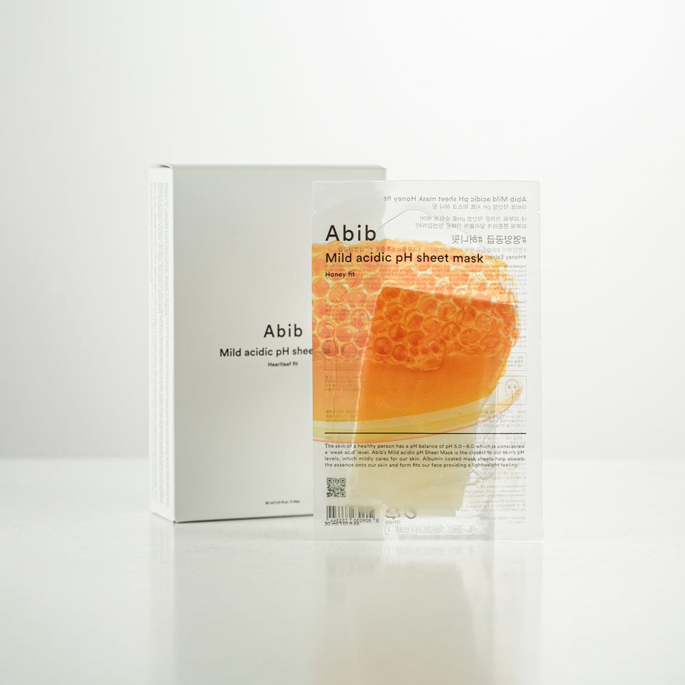 Mild Acidic pH Sheet Mask Honey Fit