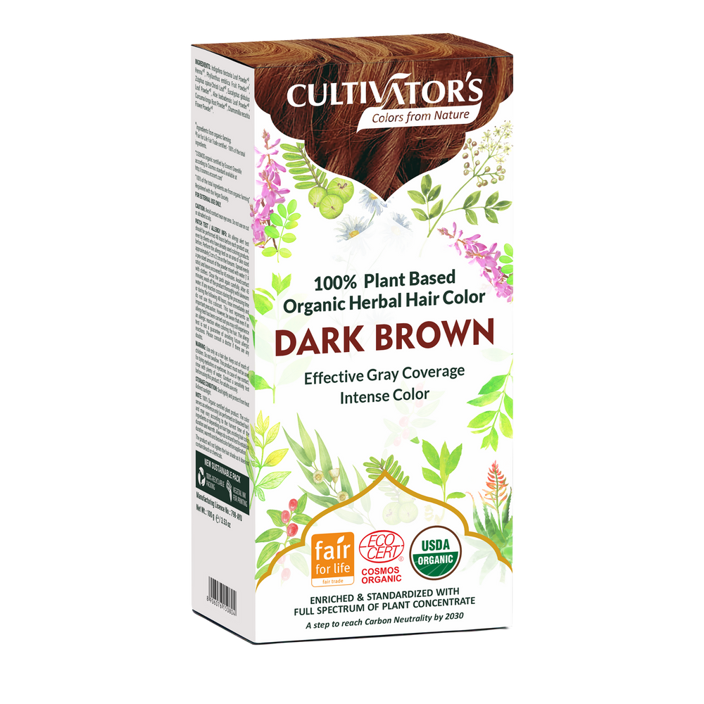 Organic Hair Color - Dark Brown