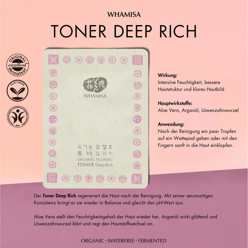 Toner Deep Rich Sachet Karte