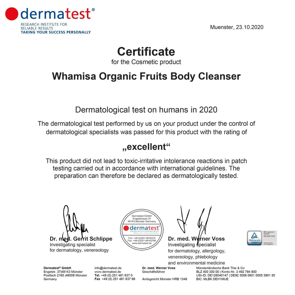 Body Cleanser - mit kurzer Haltbarkeit